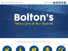 Tablet Screenshot of boltonbros.com.au